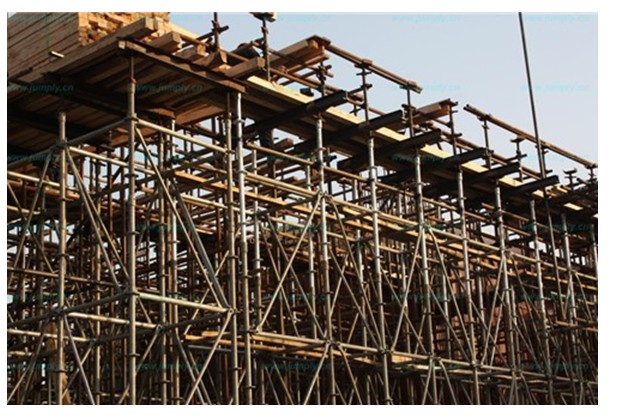 奇瞬間：【碗扣式腳手架】組合搭建秒實現！