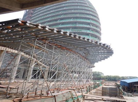 掌握【蘇州建筑腳手架】立桿基礎為工程奠基！