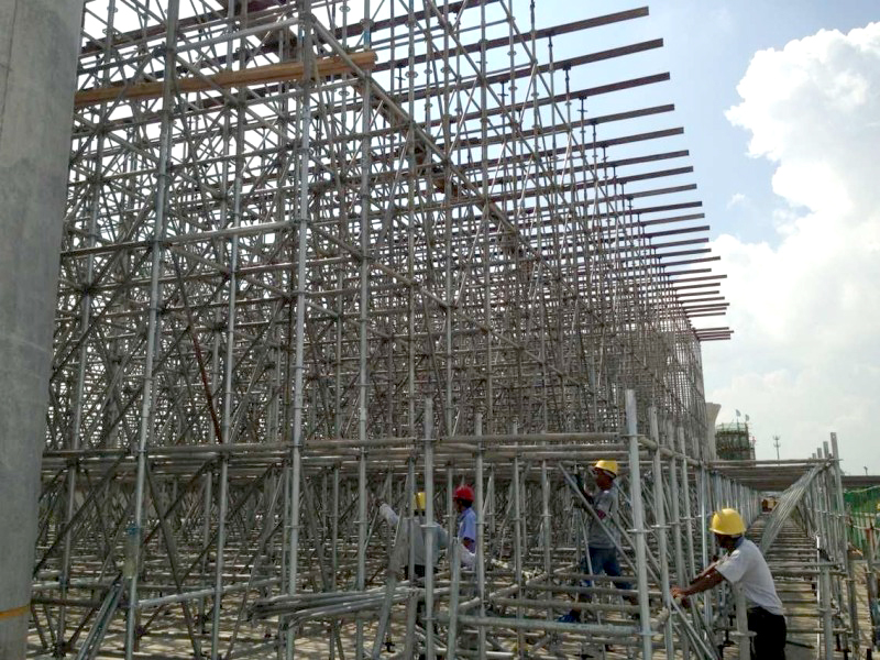 盤扣式腳手架使用壽命大概是多少?盤扣腳手架生產廠家告訴你